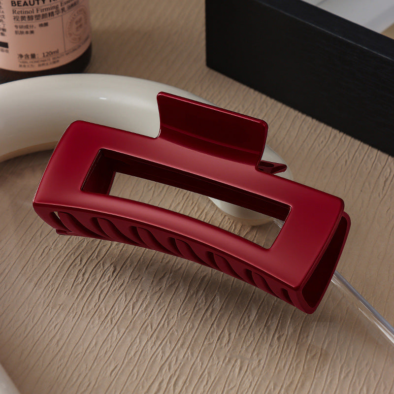 Soft Shark Clip Large Back Head Barrettes Anti-collision Hair Drop-resistant Durable Clip Grip