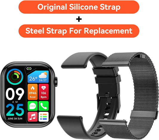 Women'S Smart Watch Bluetooth Smartwatch for Apple Iphone Ios and Android