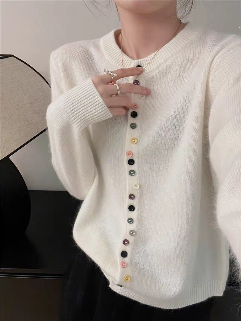 Slimming Soft Long-sleeved Shirt Knitted