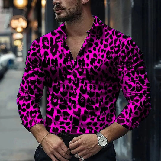 Men's Stylish Slim Fit Comfortable Long Sleeve Top For Parties