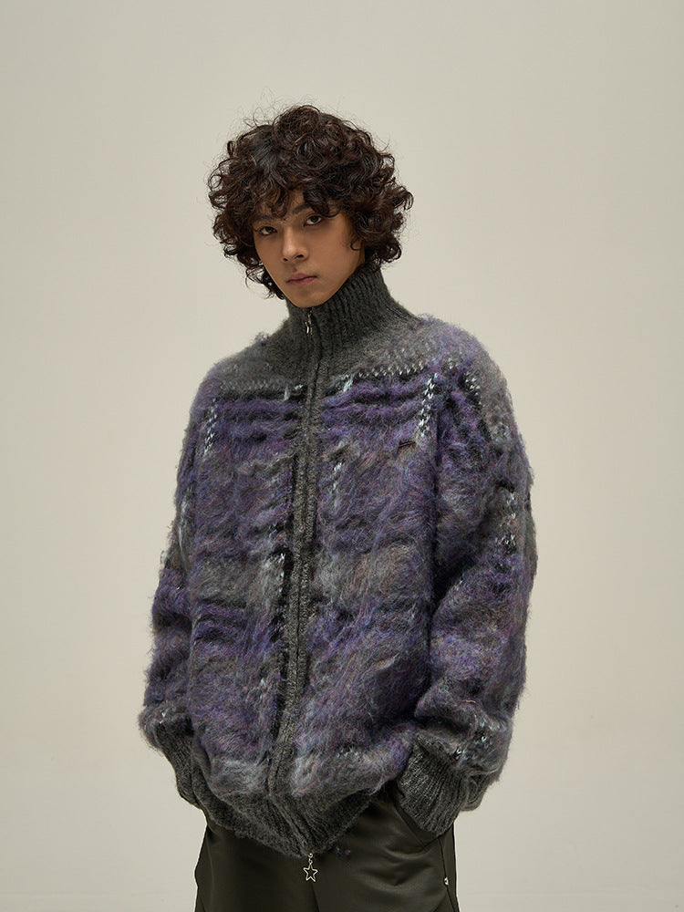 Men's American-style Vintage Knitted Sweater
