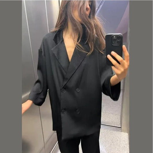 Women's Fashionable Blazer Casual Suit
