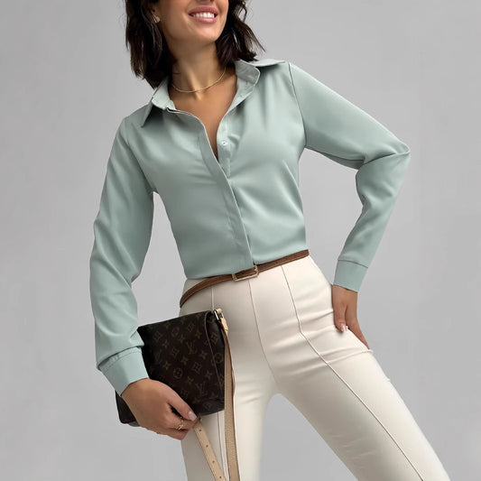 High-end Sophisticated Long-sleeve Casual Shirt