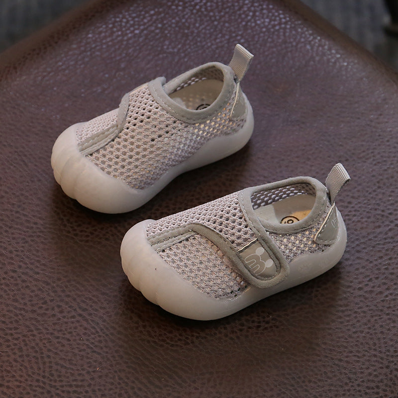 Fashion Personality Baby Mesh Surface Shoes