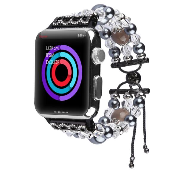 Kompatibel med Apple, håndlavet kreativ rem til Iwatch