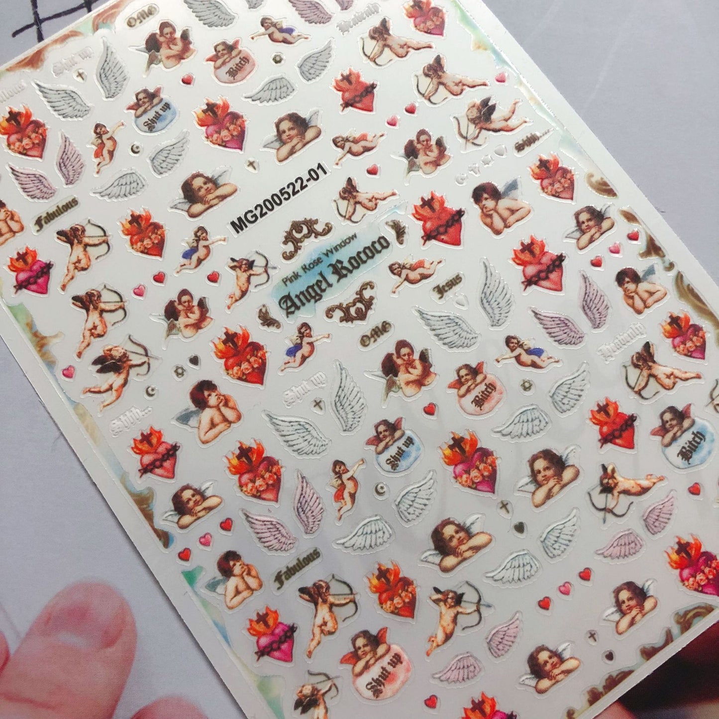 Angel Nail Sticker