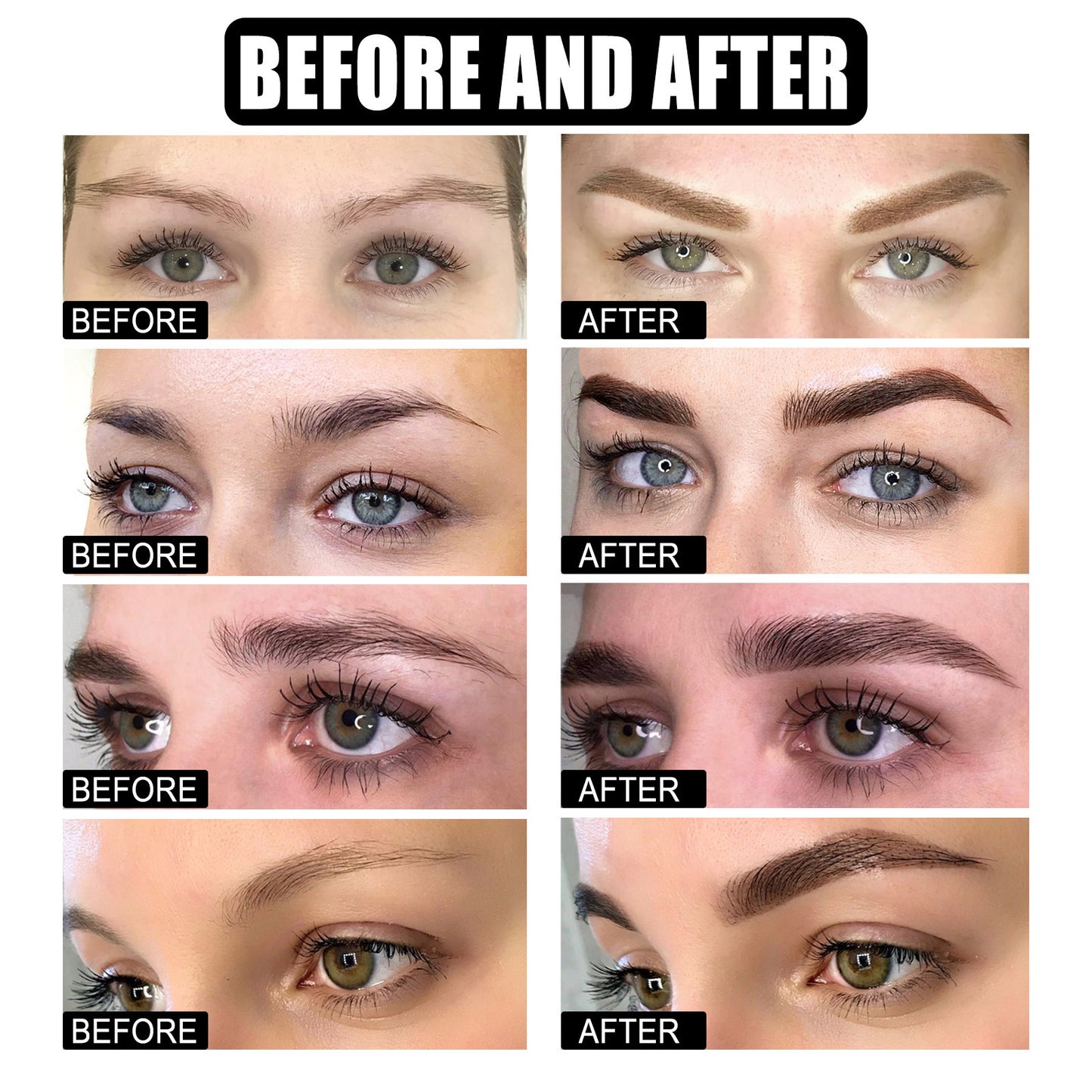 Eyebrow Hair Styling Cream Three-dimensional Eyebrow Shaping Colorless Transparent