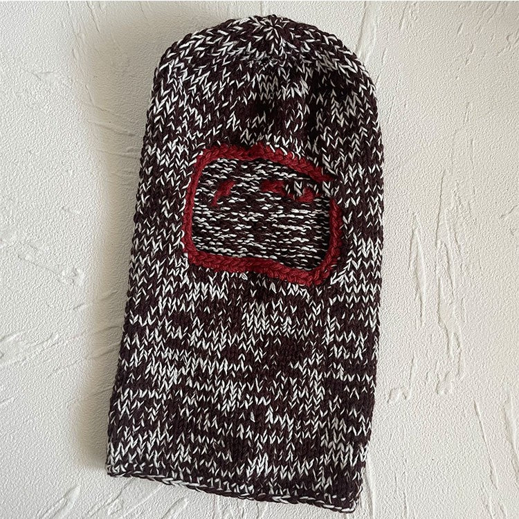 Retro Heather Mask Pullover Hat