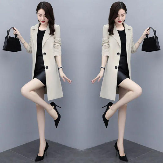 Stylish High-end Korean Loose Coat