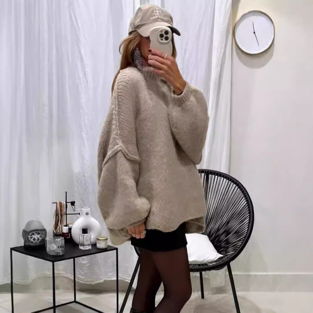 Loose Plus Size Pullover Sweater