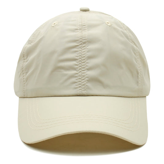 Baseball Cap Women's Outdoor Sports Cap With Hair Extensions Adjustable Quick-drying