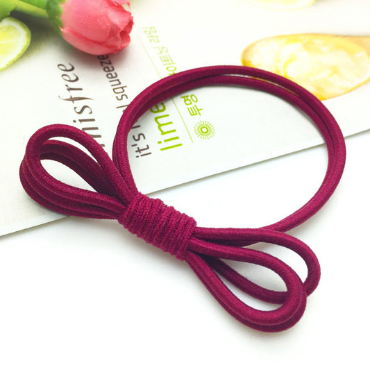 Handmade bow rubber band