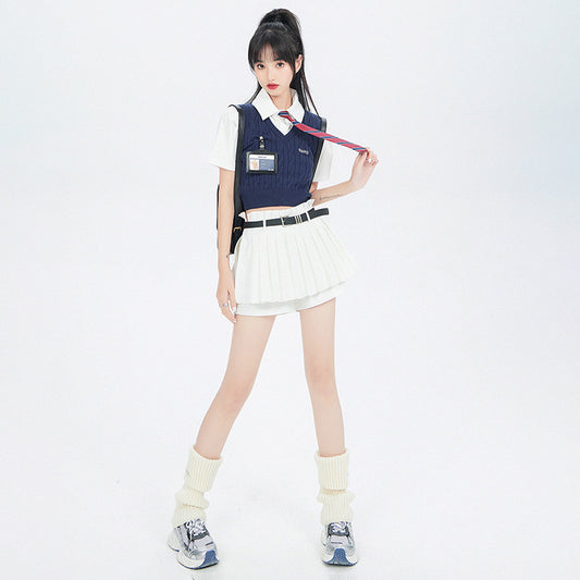 Women's Anti-exposure Slim Pleated Skirt