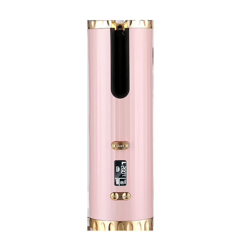 Charging wireless smart curling iron