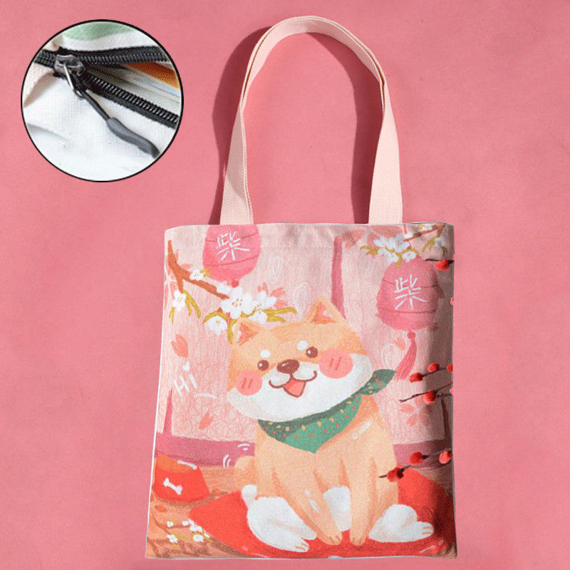 Fashion Simple All-match Ladies Canvas Bag