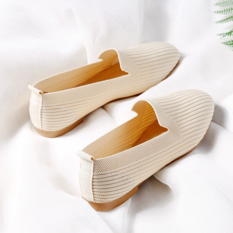 Women's Casual Lightweight Breathable Flat Shoes