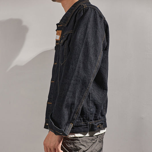 Primary Color Casual Denim Men's Classic Denim Jacket Coat Men's