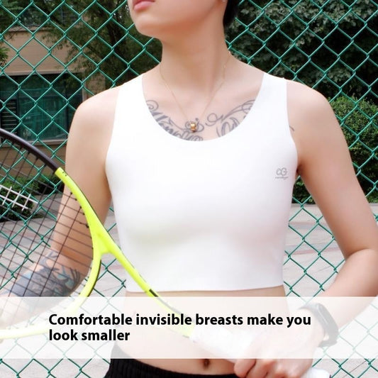 Traceless Invisible Corset Underwear Sports Anti-sagging Nude Feel