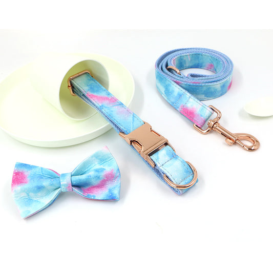 Rose Gold Pet Collar Leash