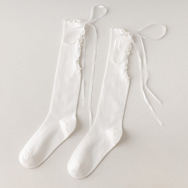 Fashion Personality Lolita Medium Tube Cotton Socks