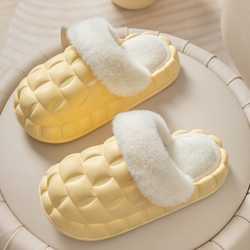 Women's Winter Warm Removable EVA Cotton Slippers
