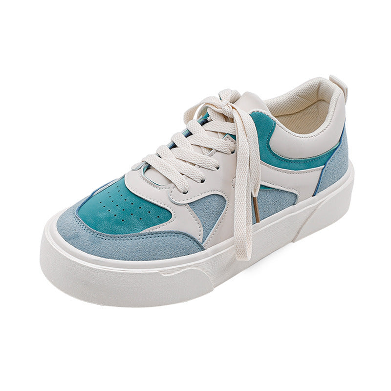 Color Matching Women's Casual Shoes Women's Back Contrast Color