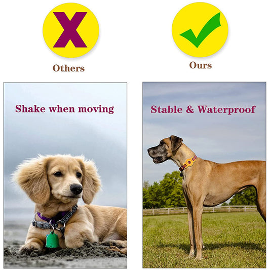 Beskyttende ærme til kæledyr Anti-tabt Drop Hund- og kattehalsbånd Tracker Positioneringsnøglering Silikonecover