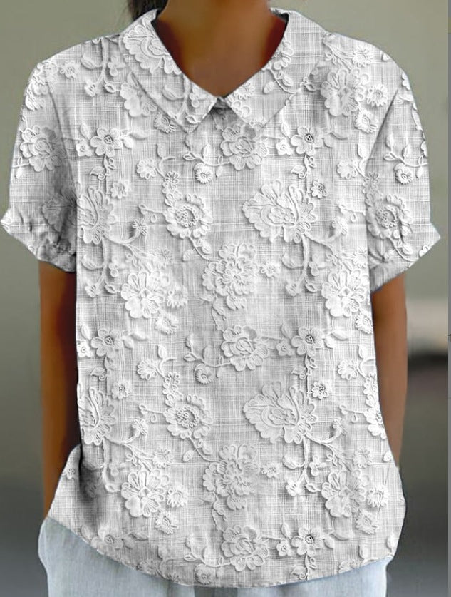 Summer Monsoon Short Sleeve Printing