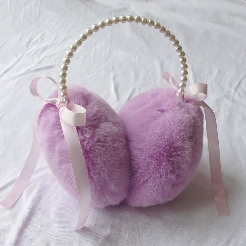 Cute Girl's Ear Protection Warm Plush Earmuffs