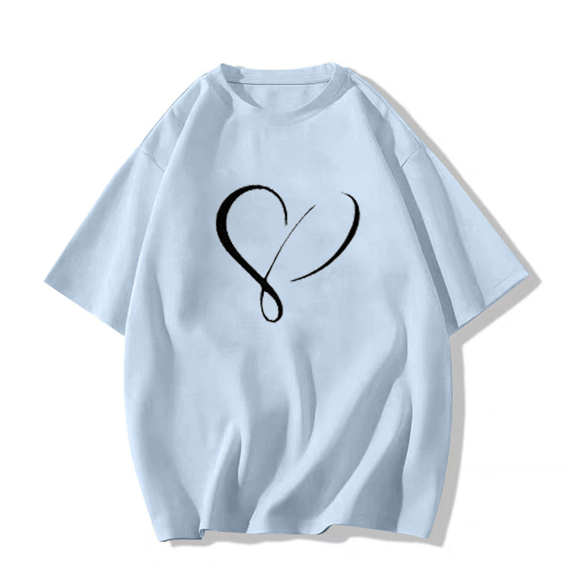 Womens Relaxed Versatile Short-sleeve Top