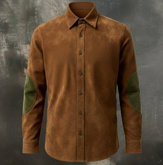 Stretch Long Sleeve Shirt Men's Work