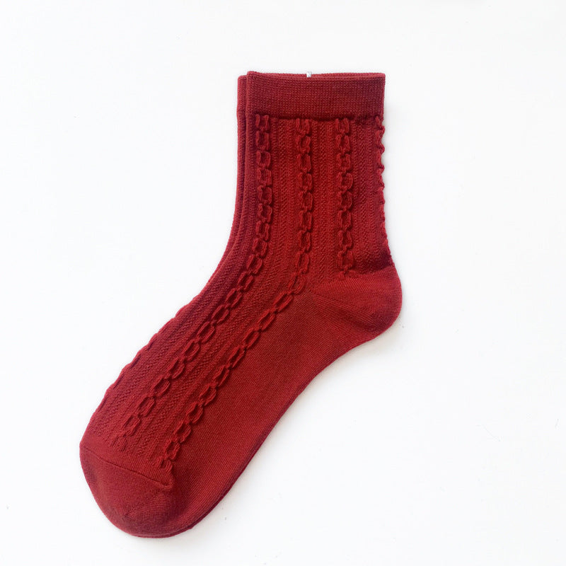 Women's Pure Cotton Cartoon Cute Socks