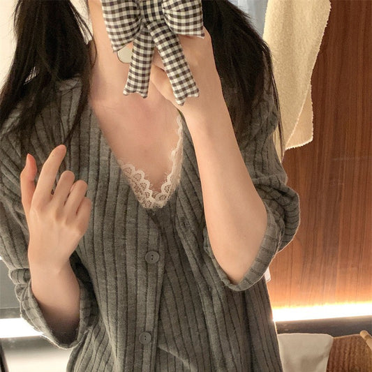 Womens Loungewear Pajama Sets For Outside Wear