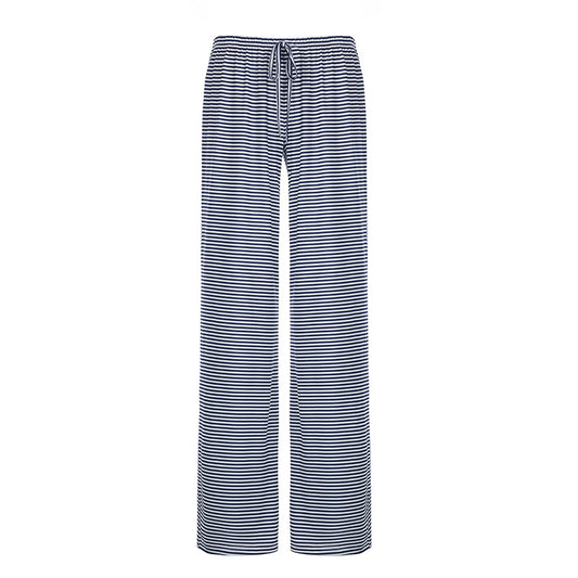 Fashion Striped Knitted Casual Pants Women