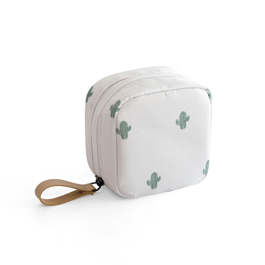 Portable Cosmetic Bag Large Capacity Lipstick Storage Bag