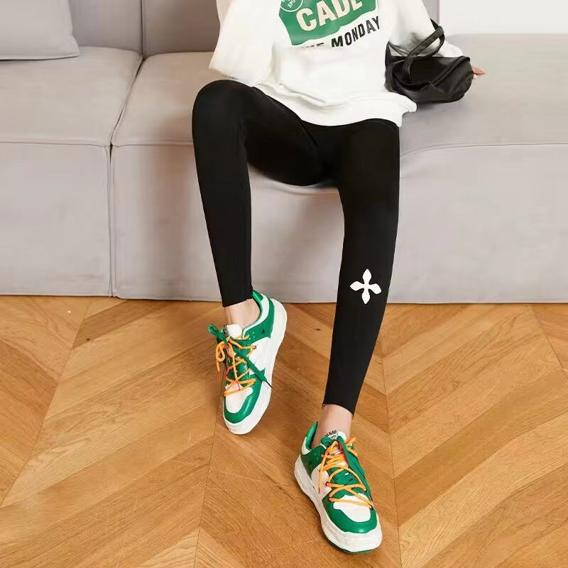 Overtøj Ninth Højtaljet Shaping Yoga Cykel Leggings