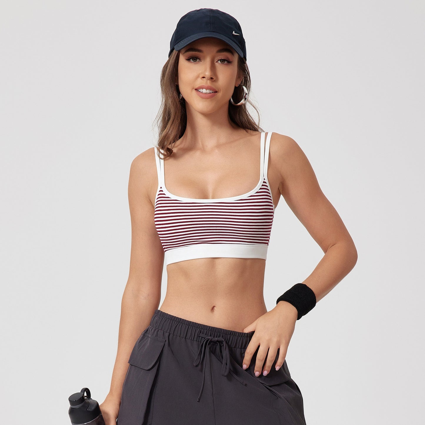 Sports Running Fitness Clothes Beauty Back Vest