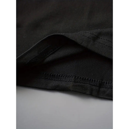 Bogstaver trykt sød stilfuld retro minimalisme plus size underkjole tøj