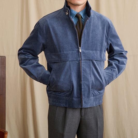 Ren bomuld Moderne Varm Afslappet Retro Let Matchende Frakke Trend