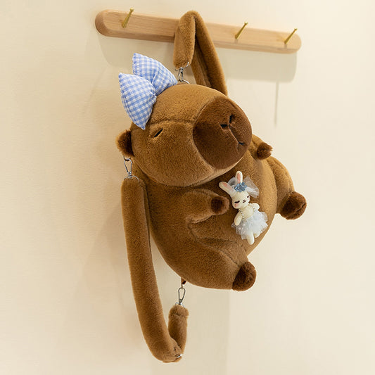 Capybara Backpack Plush Toy Creative Backpack