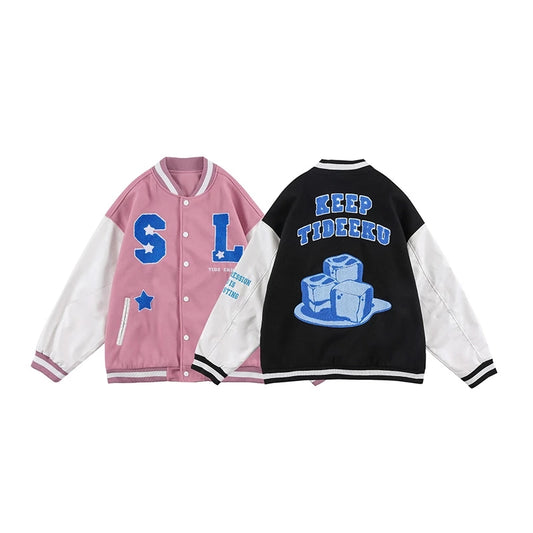 New Loose High Street Baseball Jacket