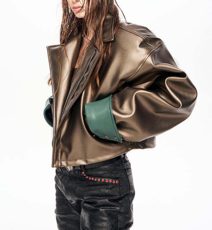 Winter Men's Stylish Flip-collar Padded Jacket