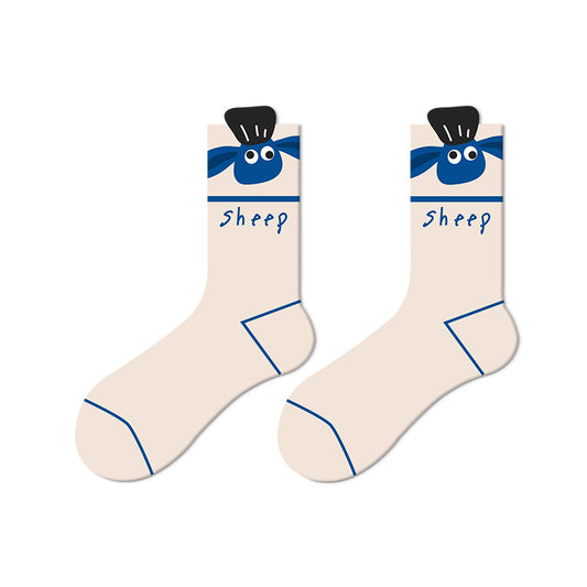 Couple Men's Cotton Tube Socks All-match Birkenstock