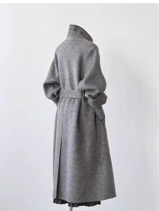 Fashionable Double-sided Cashmere Coat For Women