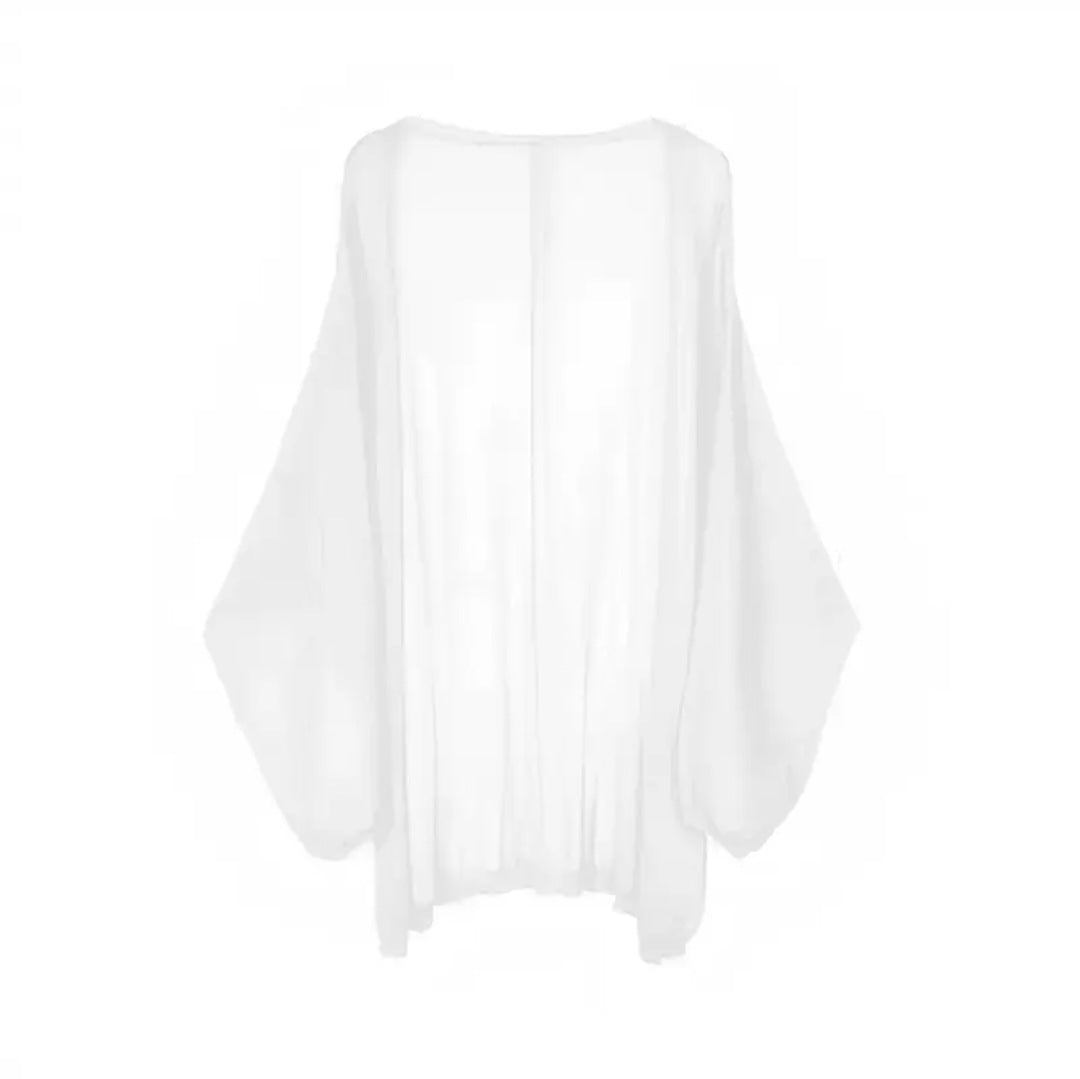 Womens Solid-Color Loose All-Match Long-Sleeve Knit Sweater