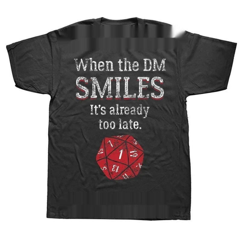 Novelty Dungeon Dragon T Shirts Graphic T-shirt