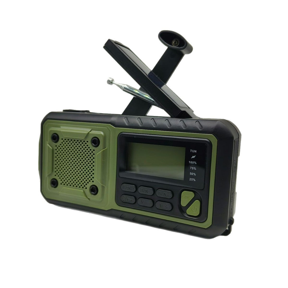 Multi Functional Solar Powered Outdoor Charging Radio