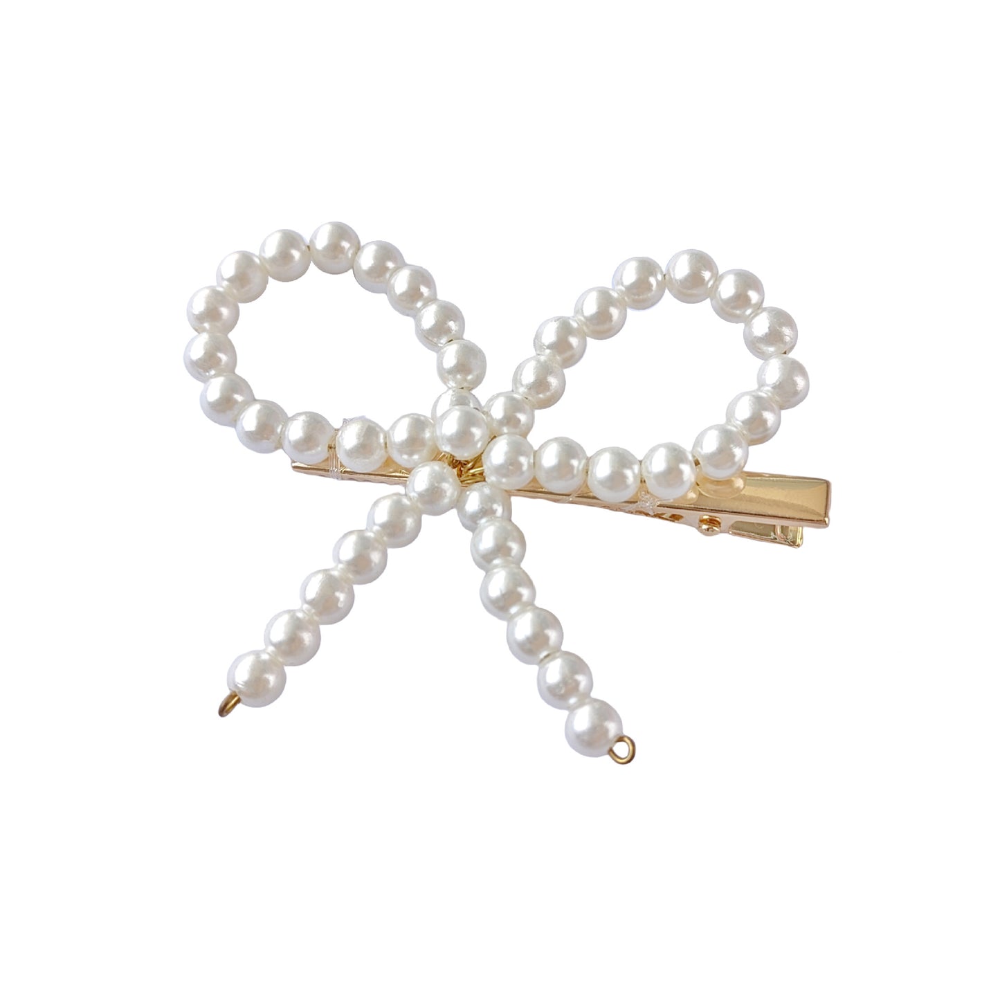 Hair Accessories Pearl Barrettes Updo BB Clip Shredded Hairpin Fishing Thread Hand-woven Hair Clip Bang Side Clip