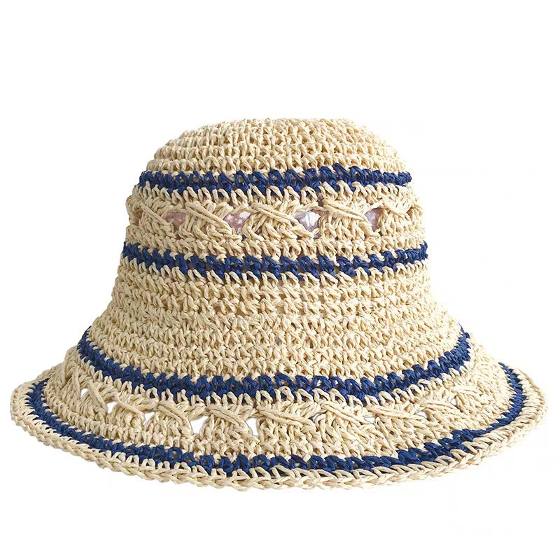 Holiday Foldable Straw Hat Spring New