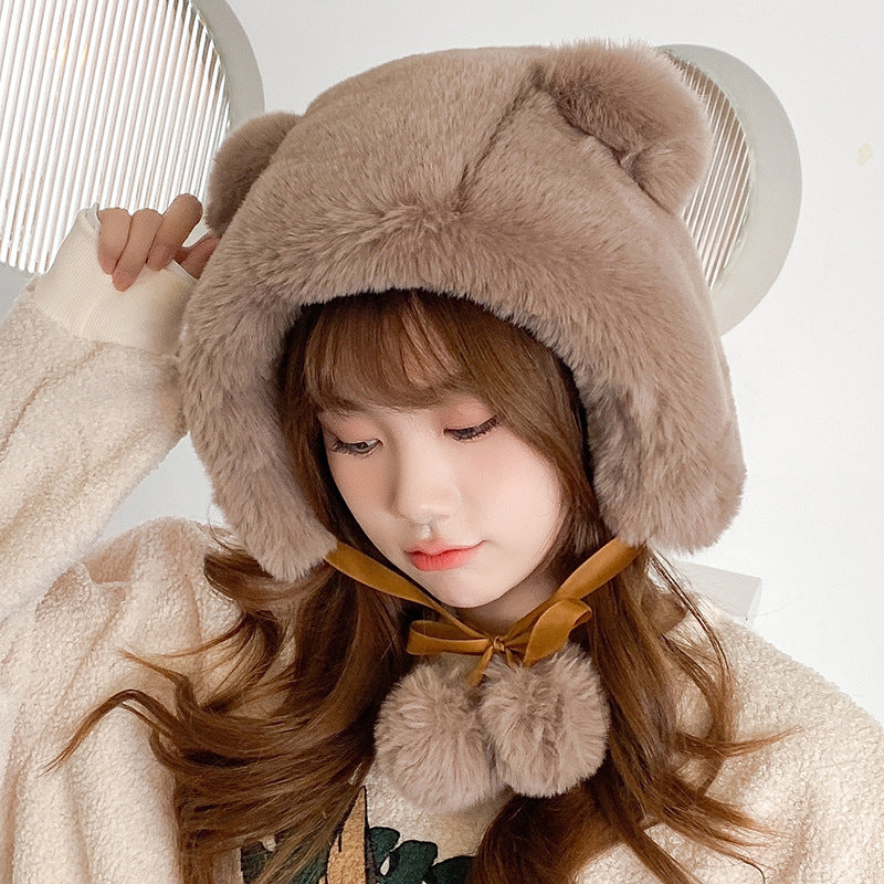 Plush Wind-proof Warm Ear Protection Cycling